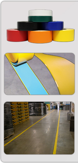 Floor Striping DuraStripe Supreme V, 3" x 100', BlueDuraStripe
